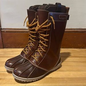 Insulated LL Bean tie up Boot